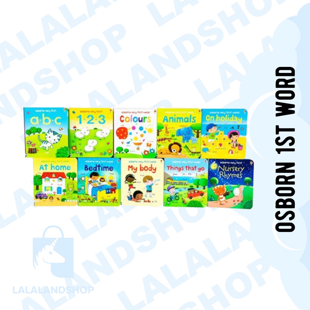 Early Learning Kids Book Perkataan Pertama My First Word Everyday