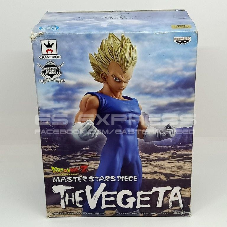 Banpresto Dragon Ball Z Master Stars Piece Msp Super Saiyan Vegeta Japan Ver Shopee Malaysia