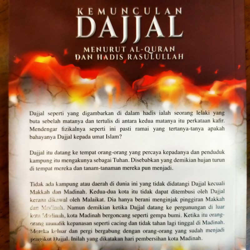 Kemunculan Dajjal Menurut Al Quran Dan Hadis Rasulullah Shopee Malaysia