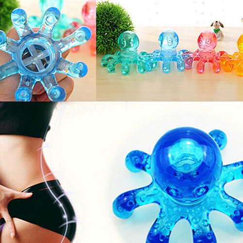 💎♥ Mini Octopus Shape Personal Massager Relaxing Body Neck Massage tool