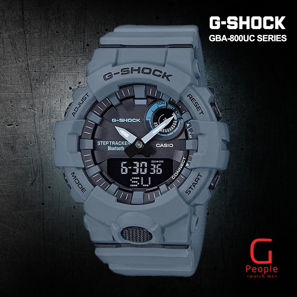 Casio G Shock Gba 800uc 2a Gba 800uc Bluetooth Step Tracker Watch 100 Original Shopee Malaysia