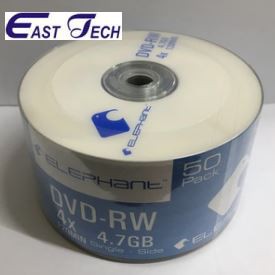 Elephant Blank Dvd Dvd Rw Disc Dvdrw Disc 50pcs 4x 4 7gb 1min Shopee Malaysia