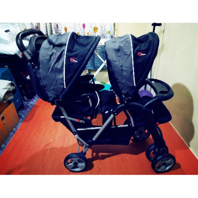 mamakiddies tandem stroller