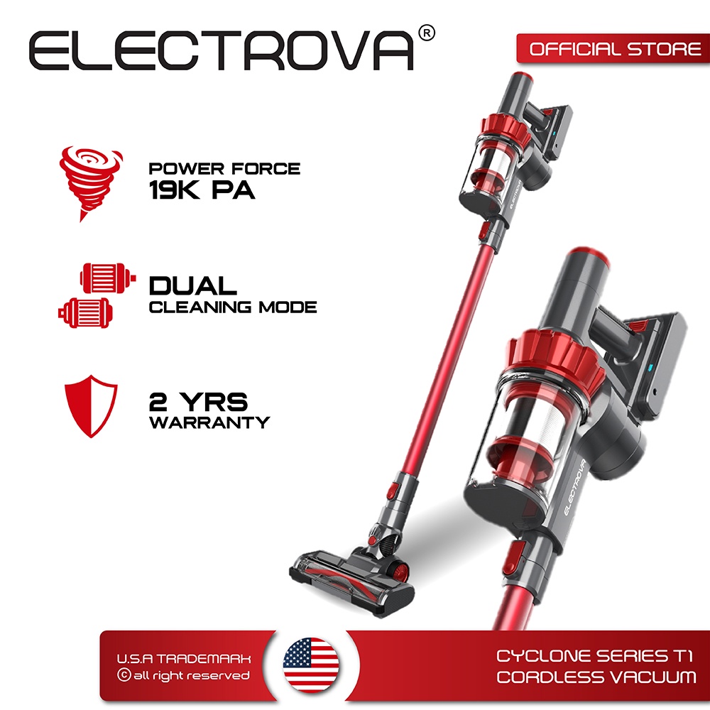 Electrova Cyclone Series T1 Cordless Vacuum Cleaner Shopee Malaysia