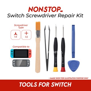 Nintendo Switch Repair Screwdriver Tools Set YX 1.5mm Y-screwdriver &  2.0mm X-screwdriver