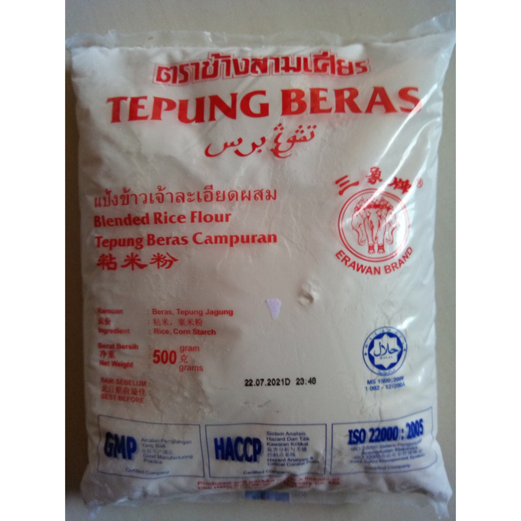 Tepung Beras Cap 3 Ekor Gajah Sangat Sesuai Untuk Buat Rempeyek Malaysia