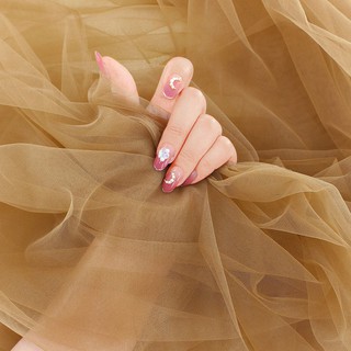 Transparent net gauze nail art baking cake tattoo floral baby 