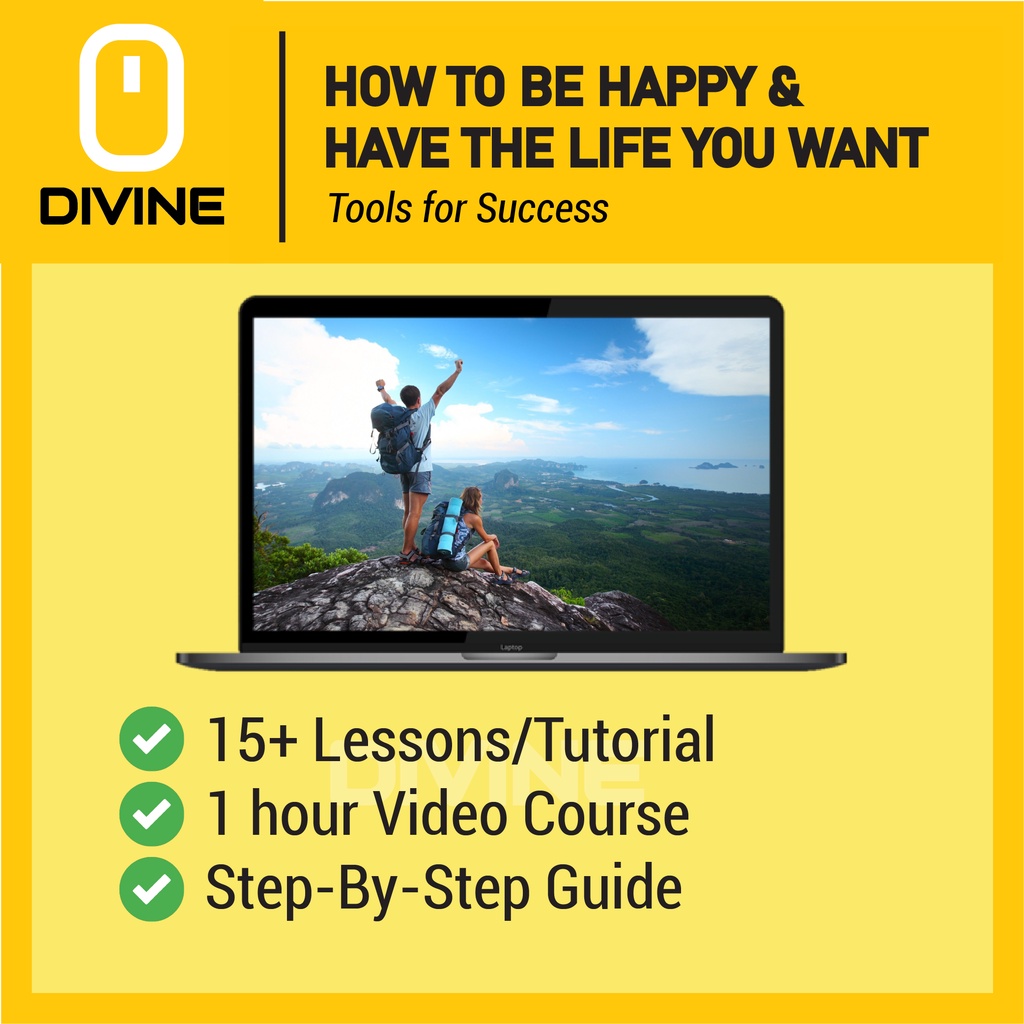 [Video Course] How to Be Happy & Have the Life You Want | Tools For Success | Self Help | Self Development