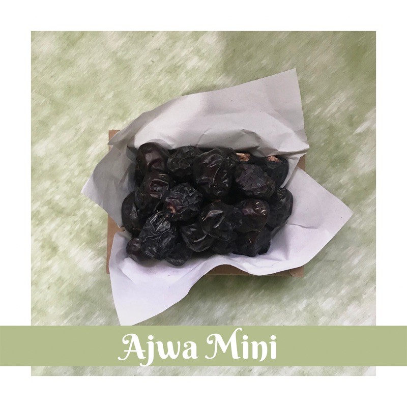 Buy Kurma Ajwa Ajwa Dates Mini 100g 300g 500g 1kg Seetracker Malaysia