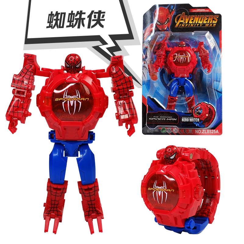 spiderman robot toy