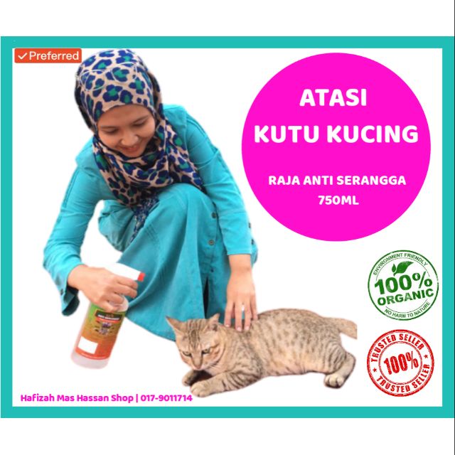 HOT SALE] UBAT/SEMBURAN ATASI KUTU KUCING (750ML)  Shopee Malaysia