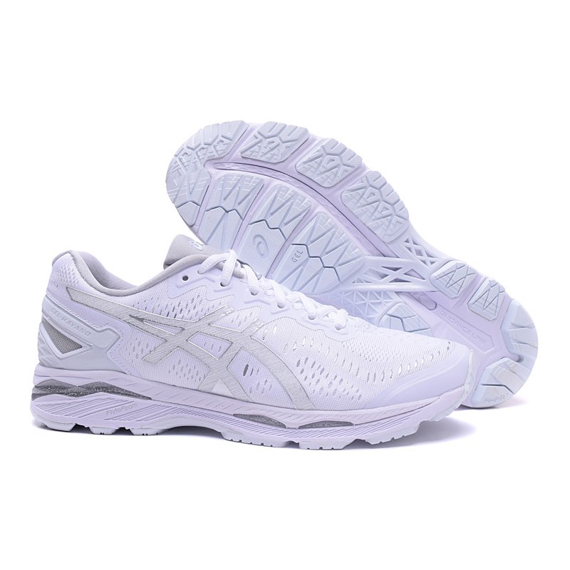 Original Asics Gel Kayano 23 White Men And Women Shoes Professional Sport Running Shoes Buffer Sneakers Shopee Malaysia