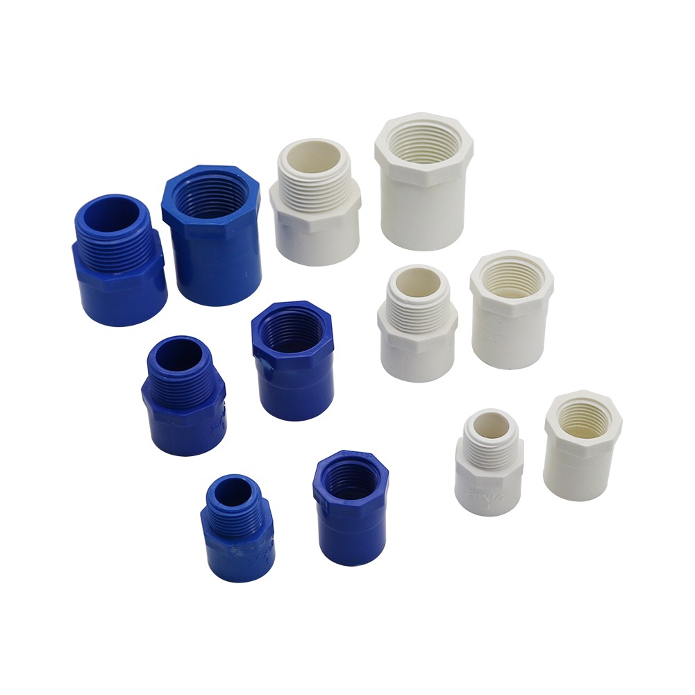 1 2 3 4 1 Male Female Thread Pvc Connector Garden Watering Fittings 2 Pcs Shopee Malaysia