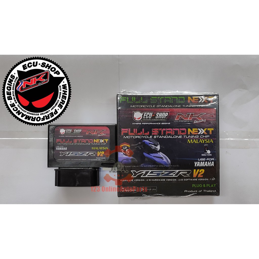 ECU SHOP FULLSTAND NEXT ECU RACING Y15 V2 Y15-ZR V2 | Shopee Malaysia