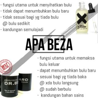 DR.BEARD(BUKAN BEARD OIL)(UBAT KELUAR BULU)(BAGI YANG 