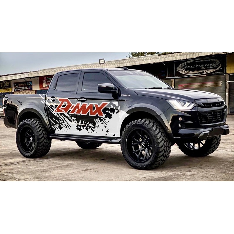 Ready Stock S641 Isuzu Dmax Car Body Side Vinyl Decal Sticker Shopee Malaysia