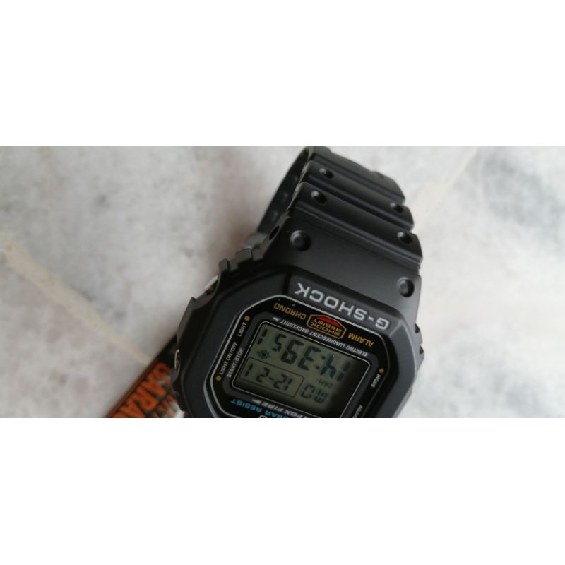 Casio G Shock Dw 5600 Fox Fire Shopee Malaysia