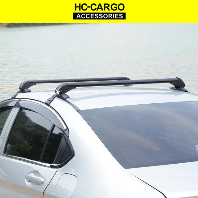 HC 111 Universal Sedan SUV Pickup Car Roof Rack Cross Bars Luggage Rack Carrier with Key Lock