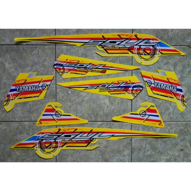 Striping Mio Soul Gt 115 Ego S Zigzag Thailand Radar Shopee Malaysia