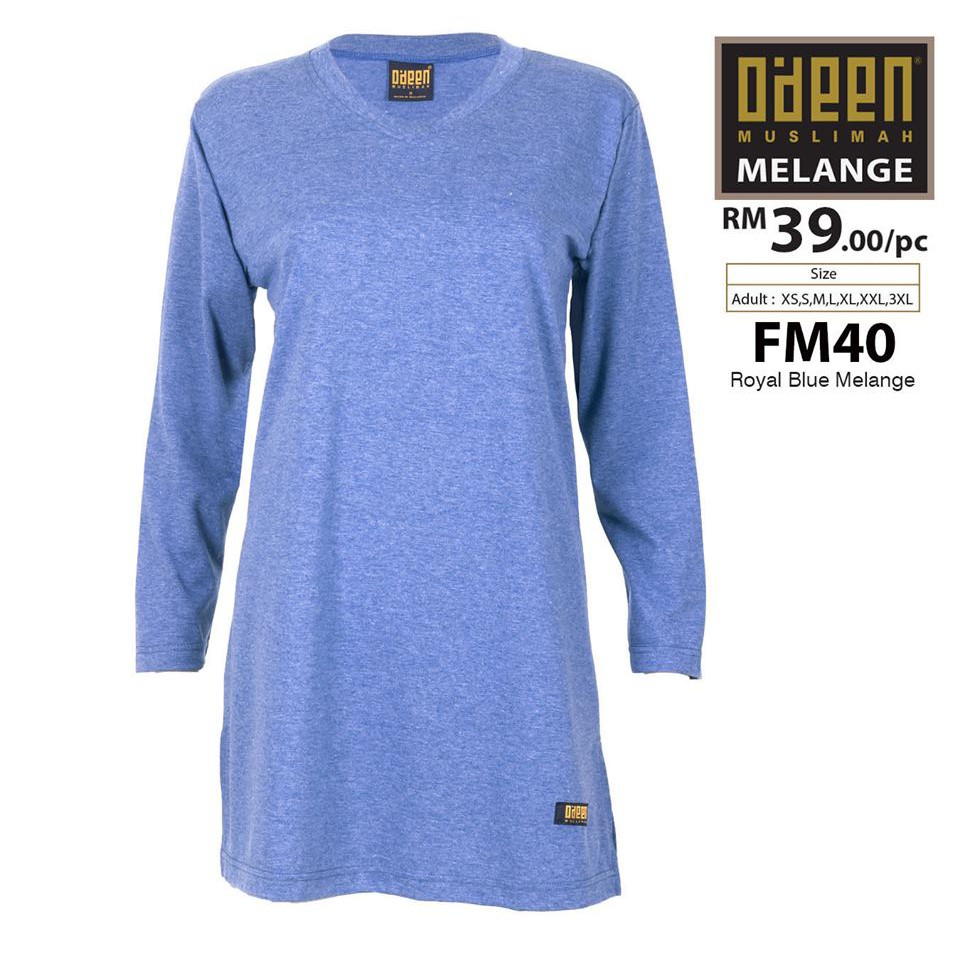 Download Baju T Shirt Muslimah Odeen Xs 3xl Shopee Malaysia