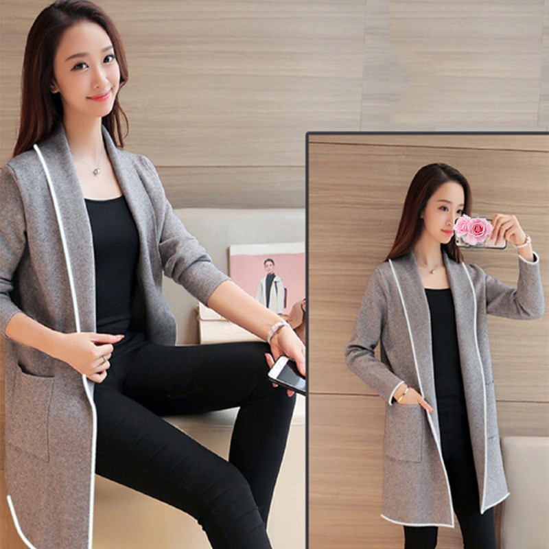 women's long sleeve cardigans