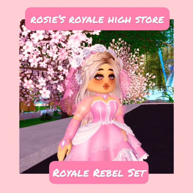 Royale High Royale Rebel Set {Roblox} Shopee Malaysia