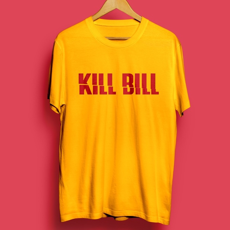 KATUN Kill Bill Movie Tshirt Premium Cotton Screen Printing Custom