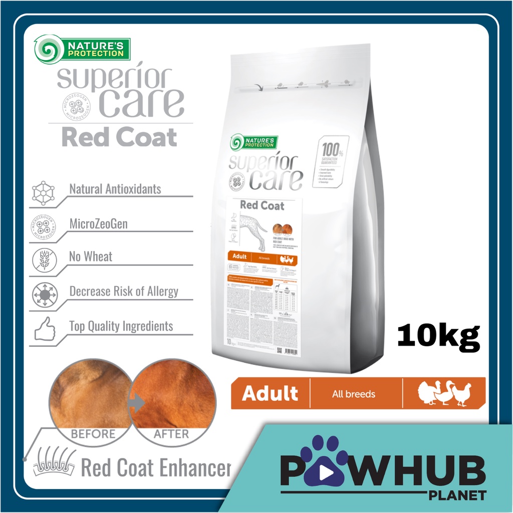 [Free Shipping] Superior Care Red Coat Adult All Breed 10kg Dog Food