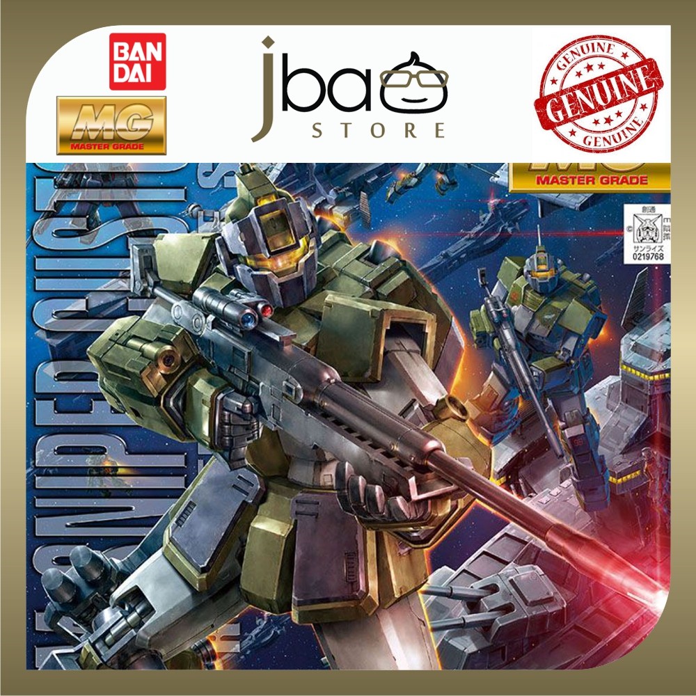Bandai 1/100 RGM-79SC GM Sniper Custom MG Model Kits MS Mobile Suit Gundam