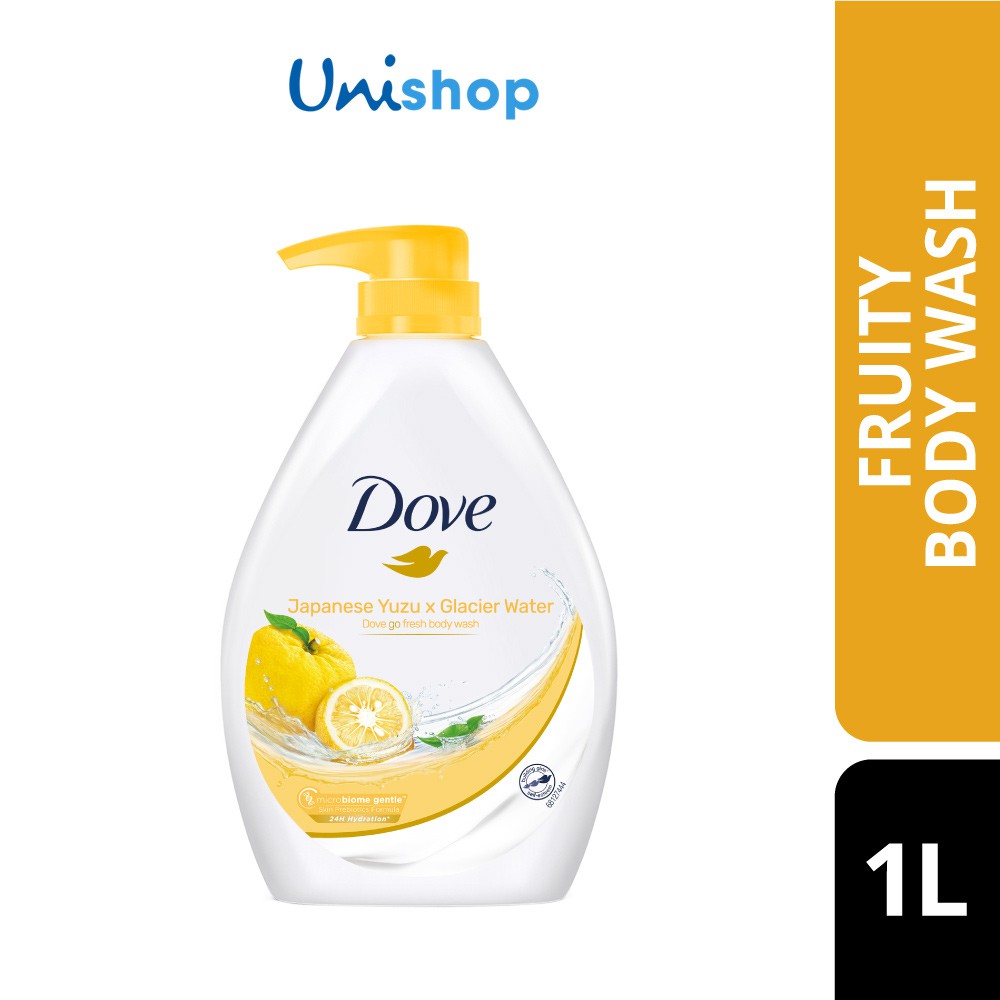 Dove Go Fresh Body Wash Yuzu 1L Shopee Malaysia