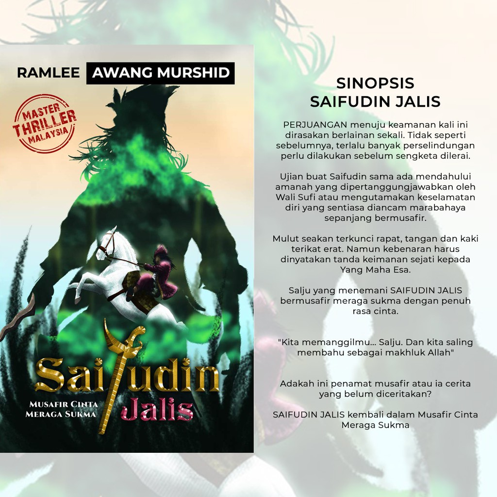 4th Series Saifudin Jalis Carlos Kasyaf Ain Mitos Ramlee Awang Murshid Ram Shopee Malaysia