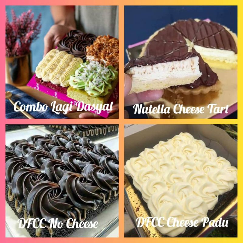 Kek Mamasab Brownies Nutella Cheese Drizzle Shopee Malaysia