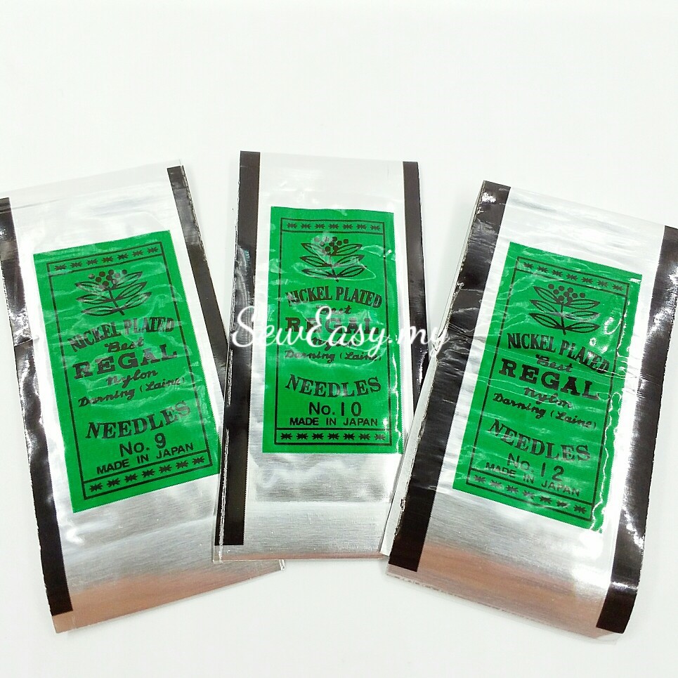 Japan Regal Hand Sewing Needle / Jarum Jahit Tangan (10pcs/pack