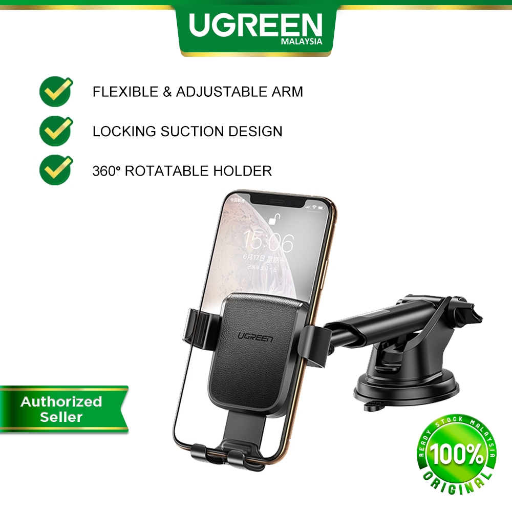 UGREEN Car Phone Holder Mount Holder for Phone in Car 360 Rotation