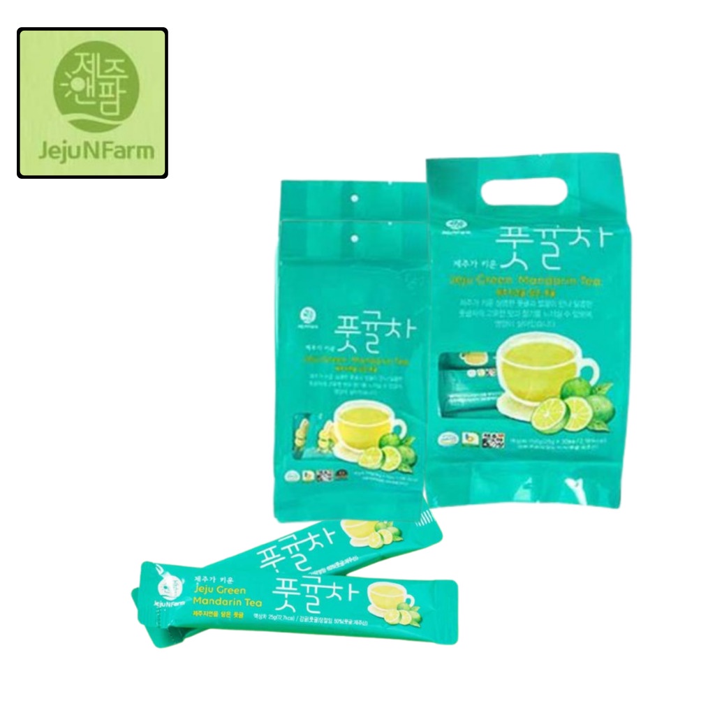 [JejuNFarm] Jeju Green Mandarin Tea 25g | Shopee Malaysia