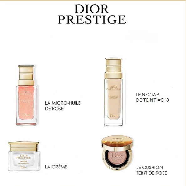 dior prestige skincare set
