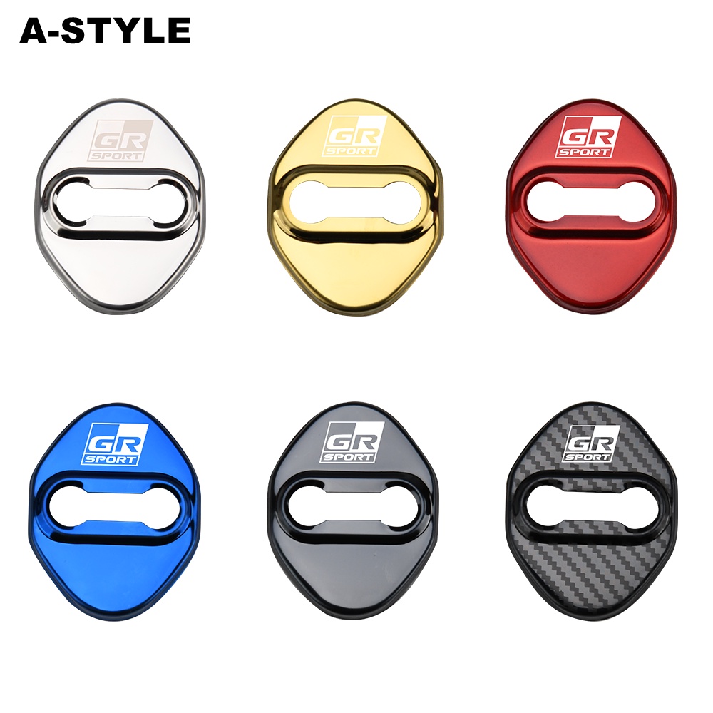 Premium Essential 4PCS Car Door Lock Cover TOYOTA C-HR CAMRY YARIS VIOS COROLLA PRIUS RAV4 TUNDRA FORTUNER Auto Prote... - Image 5