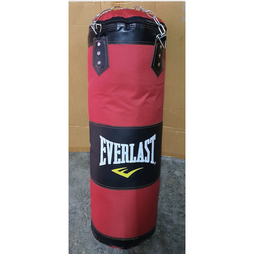 Supreme Durable CANVAS Boxing Bag [Heavy Duty Filled Punching Bag] MMA ...