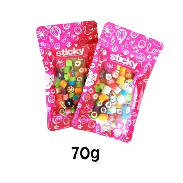 Sticky Candy Mix Rock with Free Gift 70gm | Shopee Malaysia