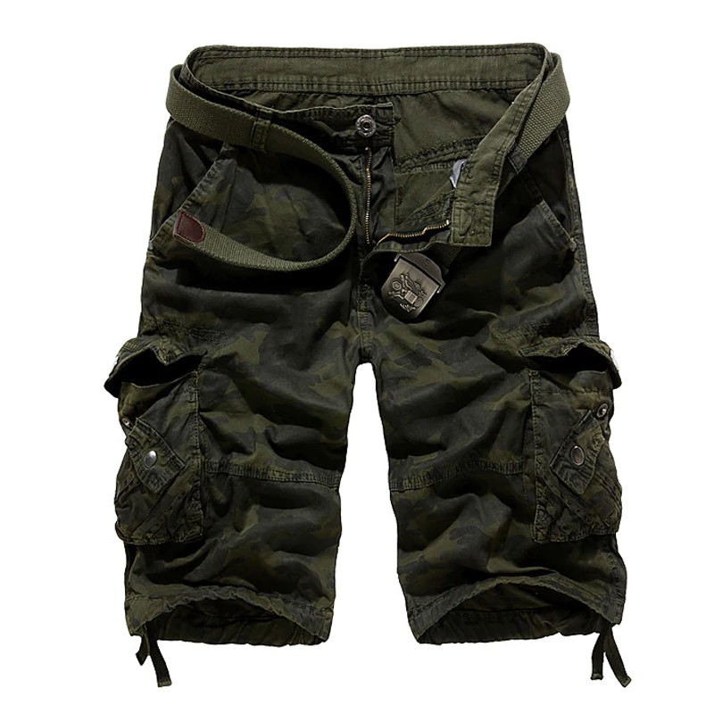 mens three quarter cargo pants