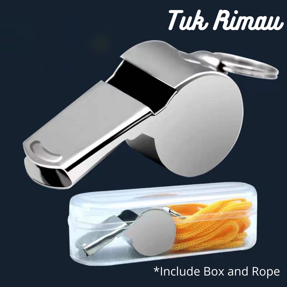 Whistle Sport Game Referee Whistle Lanyard Emergency Loud Sound Outdoor