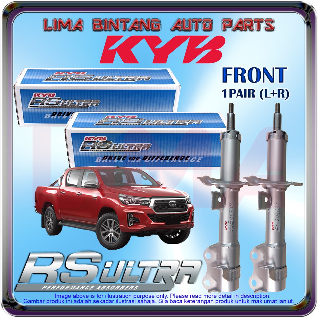 ( 1Pair ) Toyota Hilux Revo , Rogue GUN125 GUN126 Front / Rear Shock