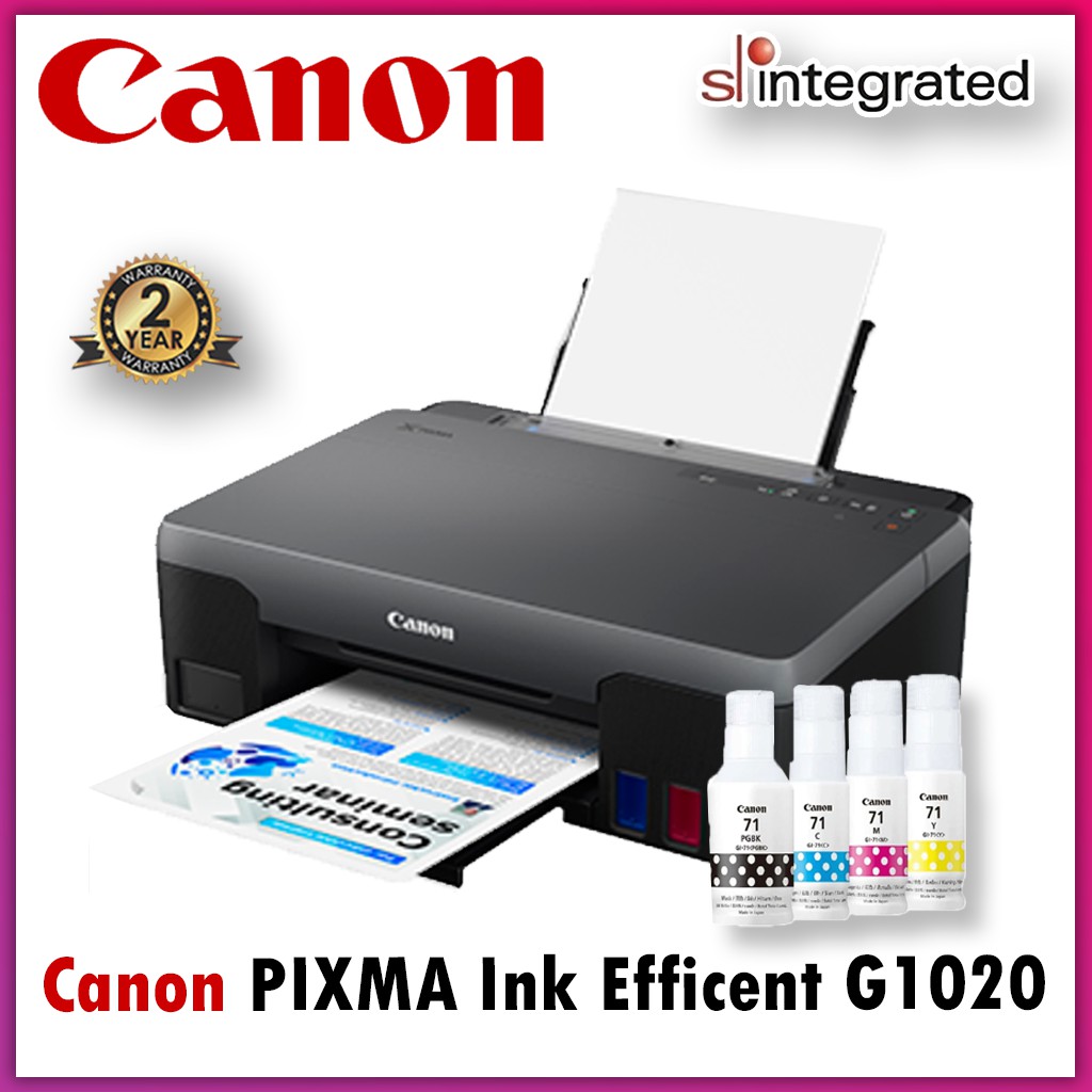 Canon Pixma Ink Efficient G1020 Shopee Malaysia 6709