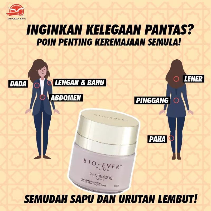 Buy Bio Ever Plus Revitalising Cream 50 Gram Seetracker Malaysia