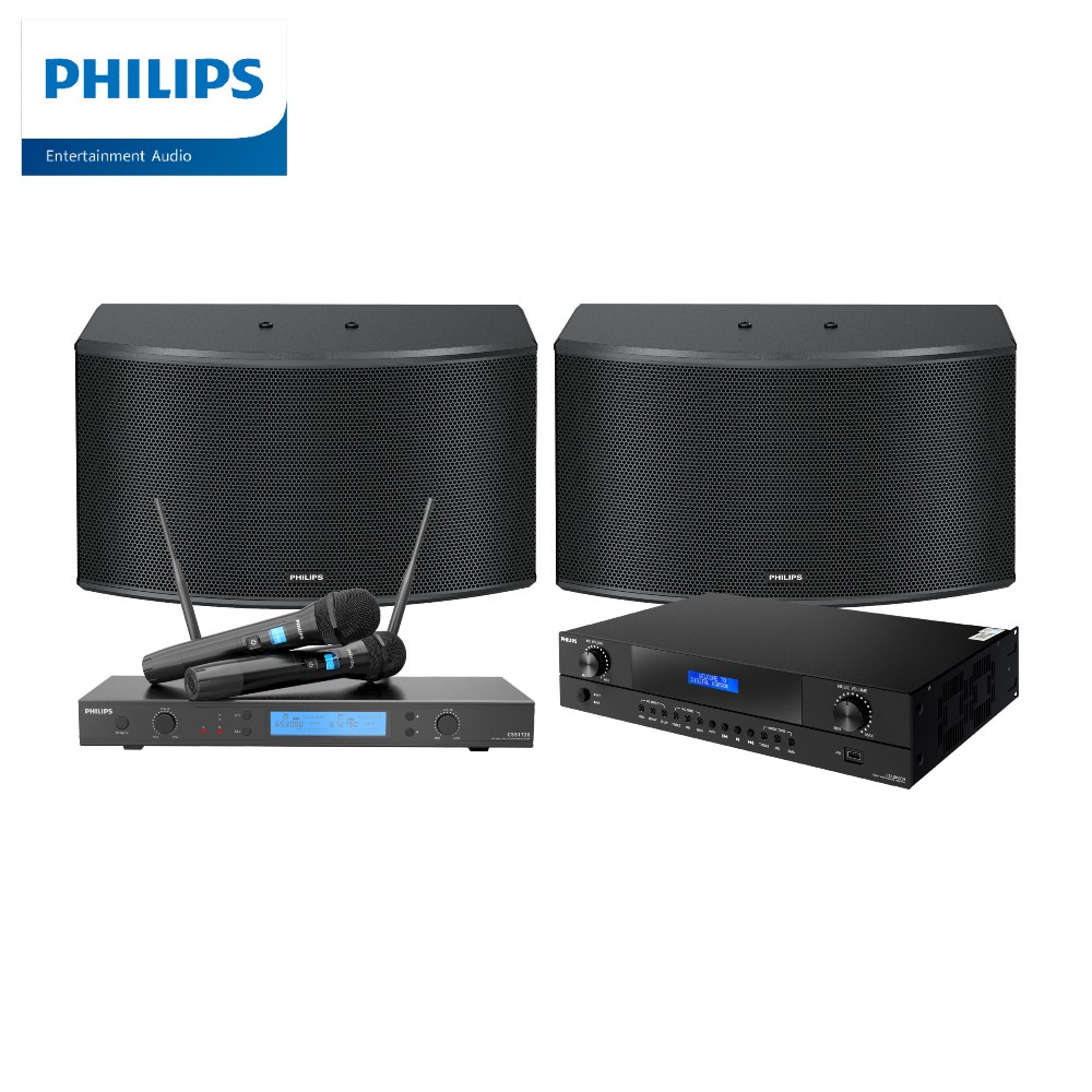 PHILIPS CSS Series 1 Family Karaoke Package with Amplifier, Speaker and