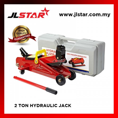 Car 2 Ton Hydraulic Floor Jack Tyre Repair Service Portable Tool