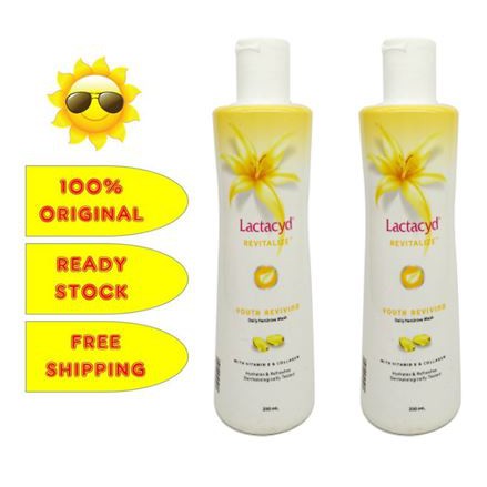 Lactacyd Feminine Wash Revitalize 250ml X 2 Shopee Malaysia