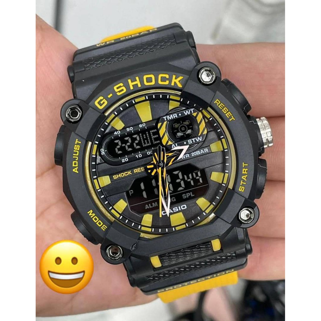 Sports Smart Collection Casio_G_SHOCK_Shock Resist Dual Display Watch For Men