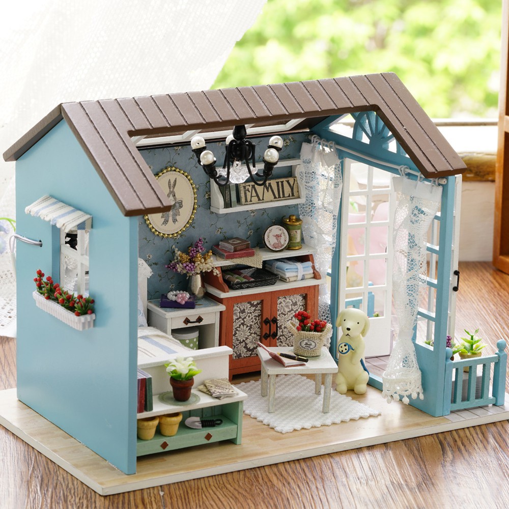 realistic miniature house