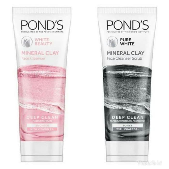 ponds white beauty clay foam